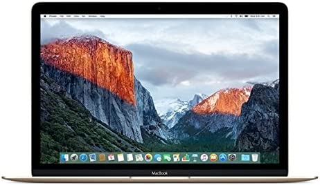 Apple MacBook (Early 2016) 12in Notebook, Retina Display, Intel Core  M5-6Y54 Dual-Core, 512GB PCI-E SSD, 8GB, 802.11ac, Bluetooth, MacOS 11.4 El  